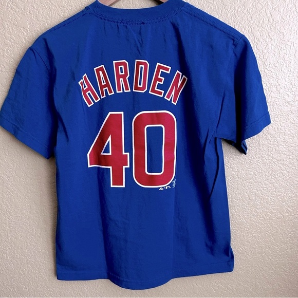 Chicago Cubs Majestic Harden Short Sleeve Crewneck Tee - Picture 4 of 7